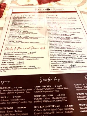   at The RED DOOR in Tamarindo