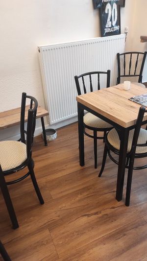 Auch Hunde sind willkommen :) at Donuthek in Paderborn