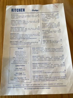   at Chalkys Espresso Bar in Fremantle