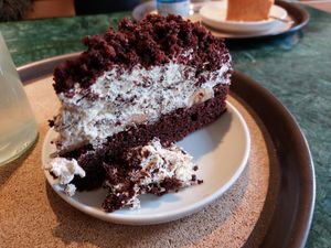 Maulwurfkuchen at Cafe Kauz in Esslingen