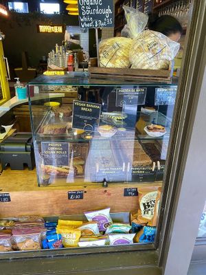 Lots of vegan choices! at Hopper & Bean - Winchmore Hill in North London