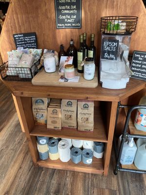 Eco-products  at Refill At The Grange in North London