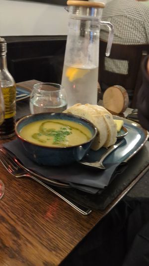 Vegetable soup at Inveroran Hotel in Bridge Of Orchy