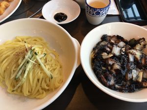 Gan jjajang (sweet bean sauce noodles)  at Chinatown - 서귀포 차이나타운 in Seogwipo