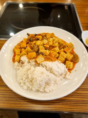 Mapo Tofu Rice Set at Chinatown - 서귀포 차이나타운 in Seogwipo