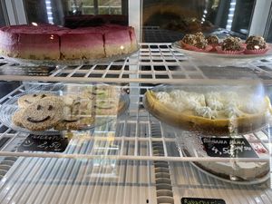 Desert collection (located inside the shop)   at Vegan Oasis in Tallinn