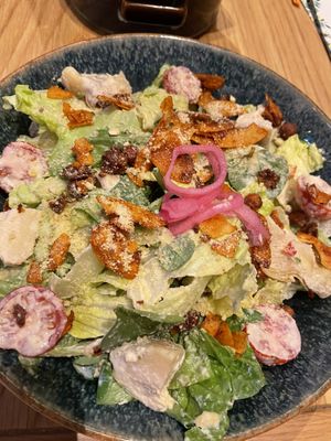 Caesar salad  at Vegan Oasis in Tallinn