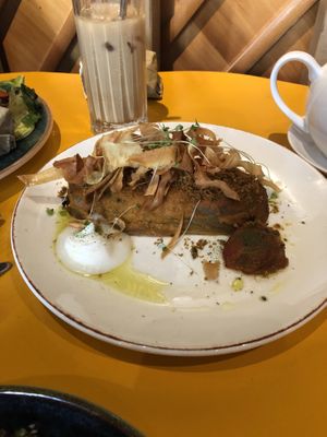 the eggplant  at Vegan Oasis in Tallinn