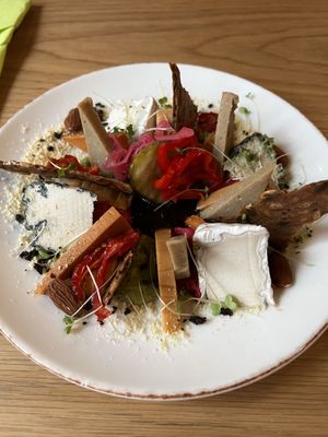 Cheese platter   at Vegan Oasis in Tallinn