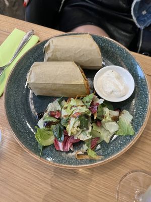 Jackfruit Burrito  at Vegan Oasis in Tallinn