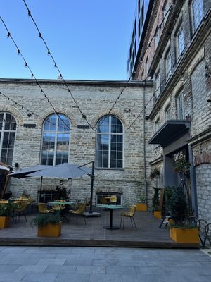 Outside   at Vegan Oasis in Tallinn