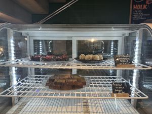 Plant-based cakes   at Vegan Oasis in Tallinn