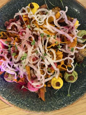 Starter plate  at Vegan Oasis in Tallinn