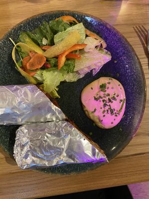 Jackfruit burrito  at Vegan Oasis in Tallinn