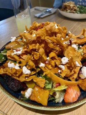 Megastorm salad  at Vegan Oasis in Tallinn