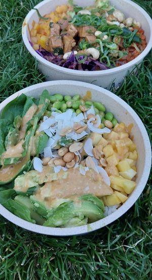 Vegan Bowls at Fat Monk - Wien Mitte in Vienna