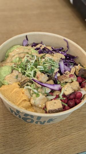 Tofu Sesame Bowl at Fat Monk - Wien Mitte in Vienna