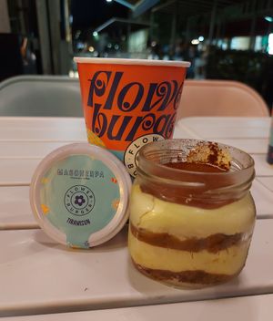 Great tiramisu 😍 at Flower Burger - Corso Garibaldi in Milan