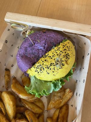   at Flower Burger - Corso Garibaldi in Milan