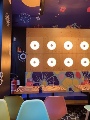 FlowerPower and RainbowBurger  at Flower Burger - Corso Garibaldi in Milan