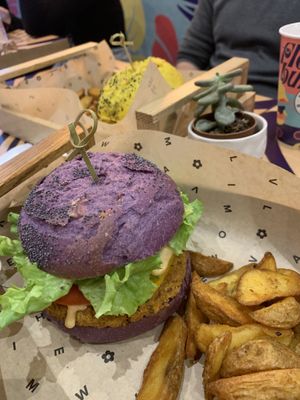   at Flower Burger - Corso Garibaldi in Milan