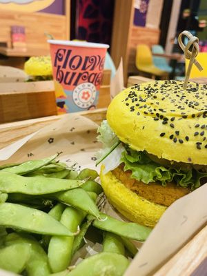   at Flower Burger - Corso Garibaldi in Milan