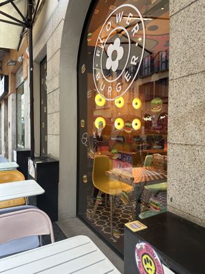 Exterior   at Flower Burger - Corso Garibaldi in Milan