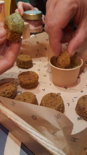Seitan bites at Flower Burger - Corso Garibaldi in Milan