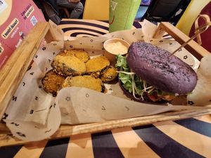 Flower burger at Flower Burger - Corso Garibaldi in Milan