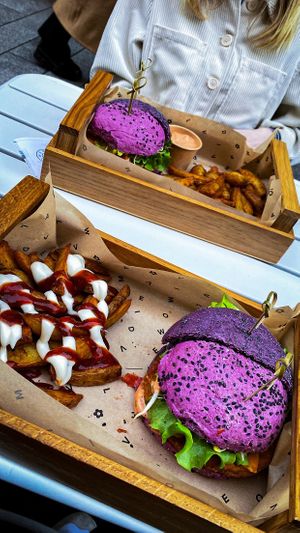   at Flower Burger - Corso Garibaldi in Milan