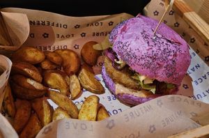 Flirty burger, very good! at Flower Burger - Corso Garibaldi in Milan