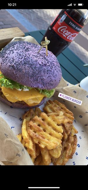 Flower Burger at Flower Burger in Amsterdam
