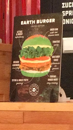   at Flower Burger in Amsterdam