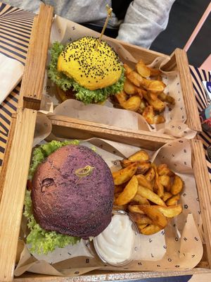   at Flower Burger in Amsterdam