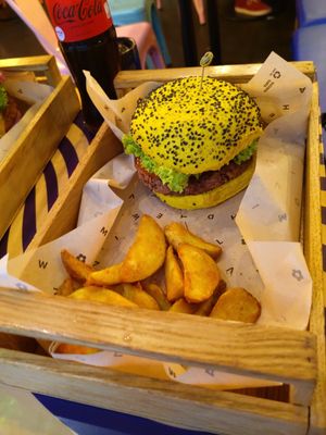  at Flower Burger in Amsterdam