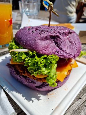  at Flower Burger in Amsterdam