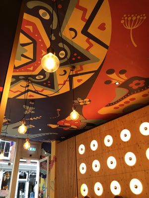   at Flower Burger in Amsterdam