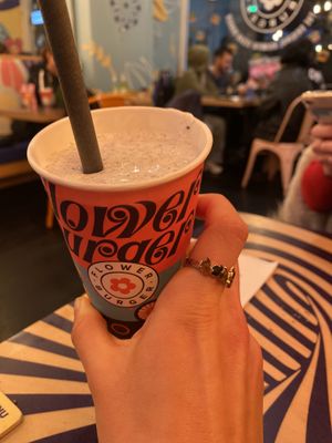   at Flower Burger in Amsterdam