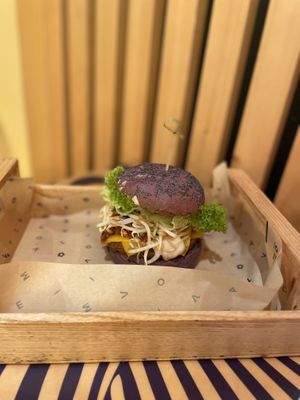 Flower burger  at Flower Burger in Amsterdam