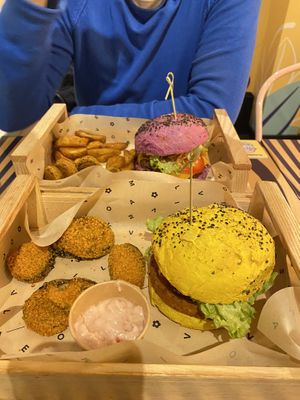   at Flower Burger in Amsterdam