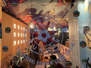   at Flower Burger in Amsterdam