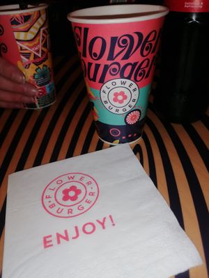 at Flower Burger in Amsterdam