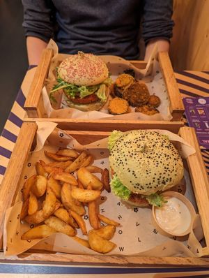  at Flower Burger in Amsterdam