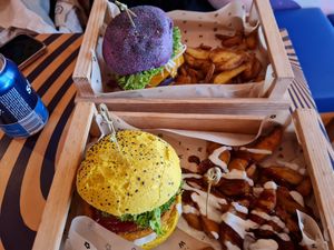  at Flower Burger in Amsterdam