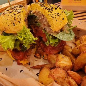  at Flower Burger in Amsterdam