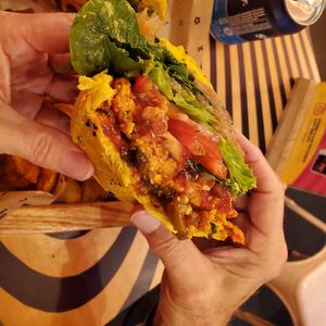  at Flower Burger in Amsterdam