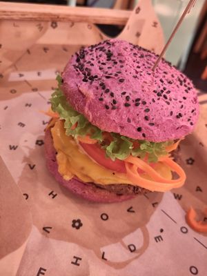  at Flower Burger in Amsterdam