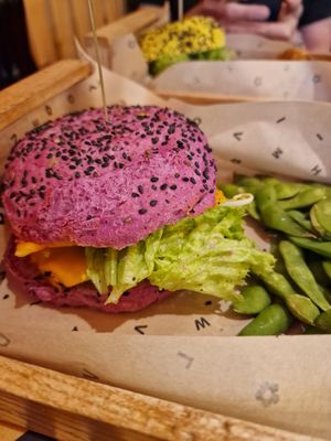  at Flower Burger in Amsterdam