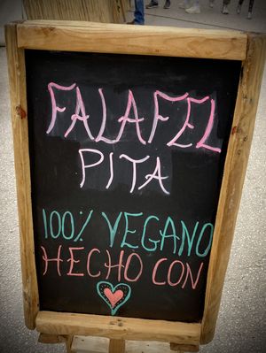   at Falafel Stand in Mallorca