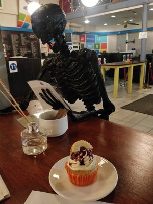 Holloween cupcake at Cafe Eco in Cork